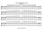 GuitarPro7 TAB: CAGED4BASS C pentatonic major scale (1313 sweep patterns) box shapes pdf